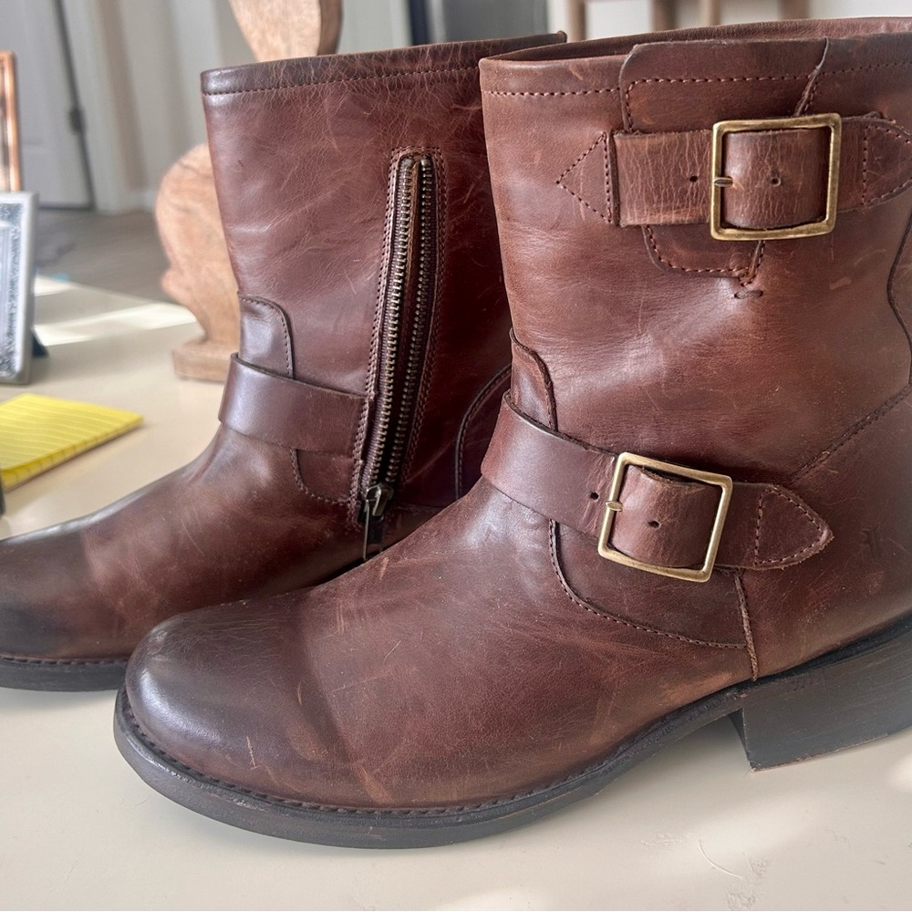 Frye Leather Ankle Boots